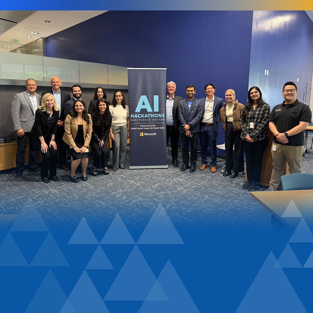 Group Photo of Students, Facuty and Partners at the AI Hackathon Event