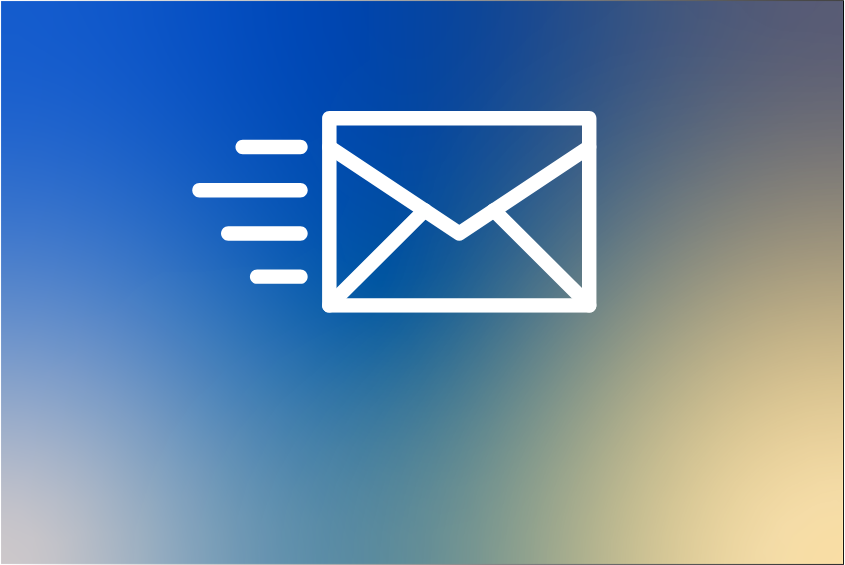 Icon graphic of email.