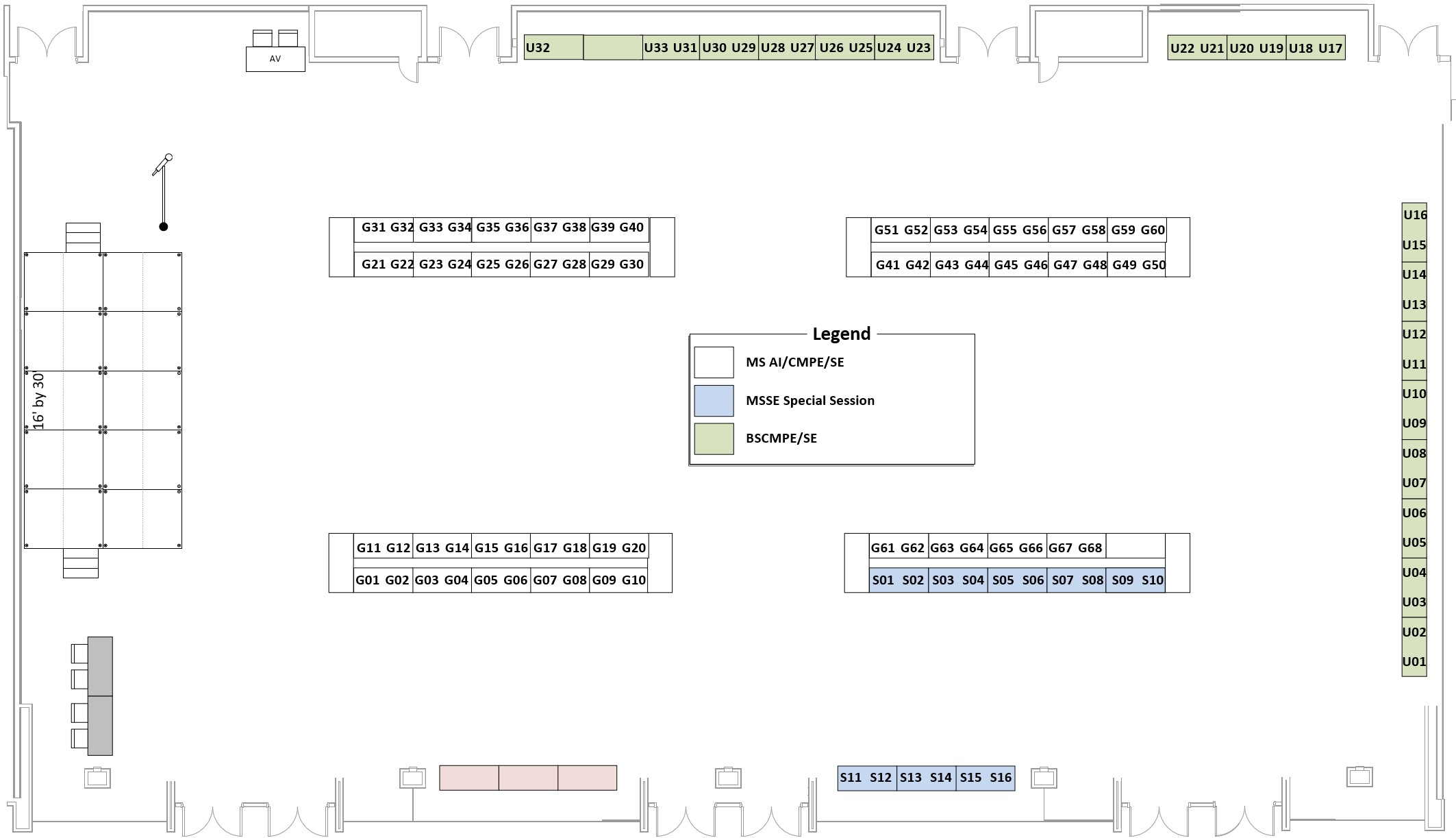 Project Expo Ballroom Map