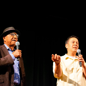 Floyd Norman and David Chai