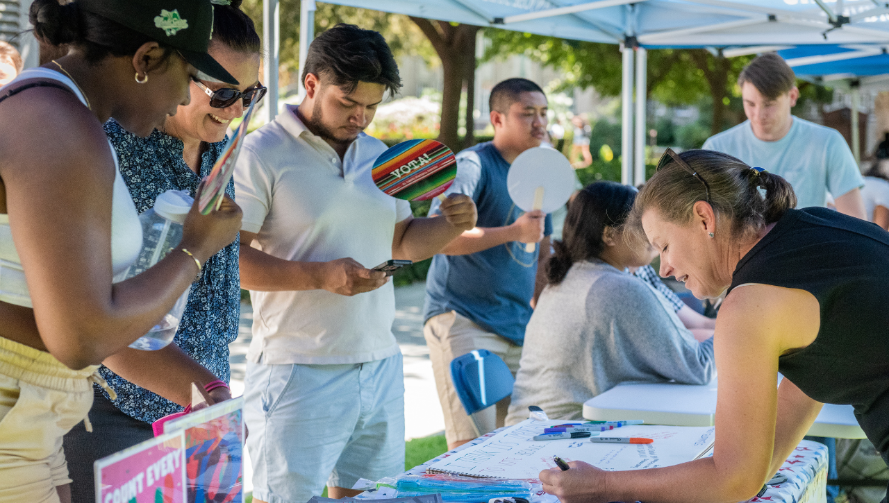 Student Involvement tabling