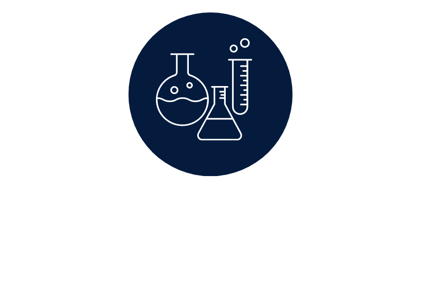 Laboratory safety icon graphic