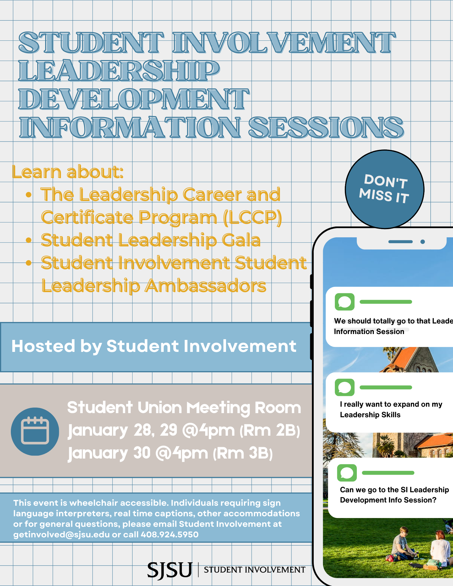 Spring 25 Leadership Programs