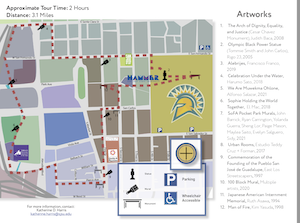 map brochure