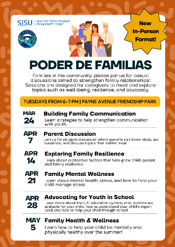 Poder de Familias flyer