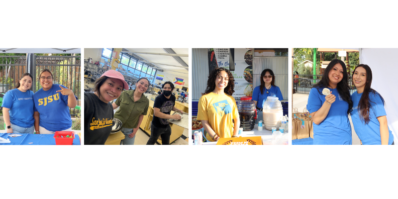 SJSU students volunteering at HDCC programs
