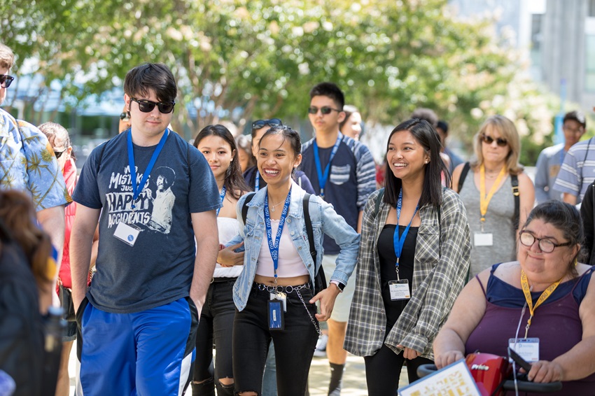 New SJSU students at Orientation