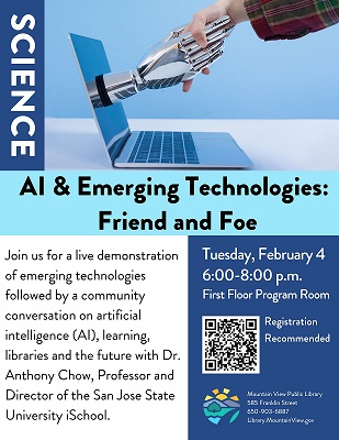 AI and Emerging Technologies Event Flyer 