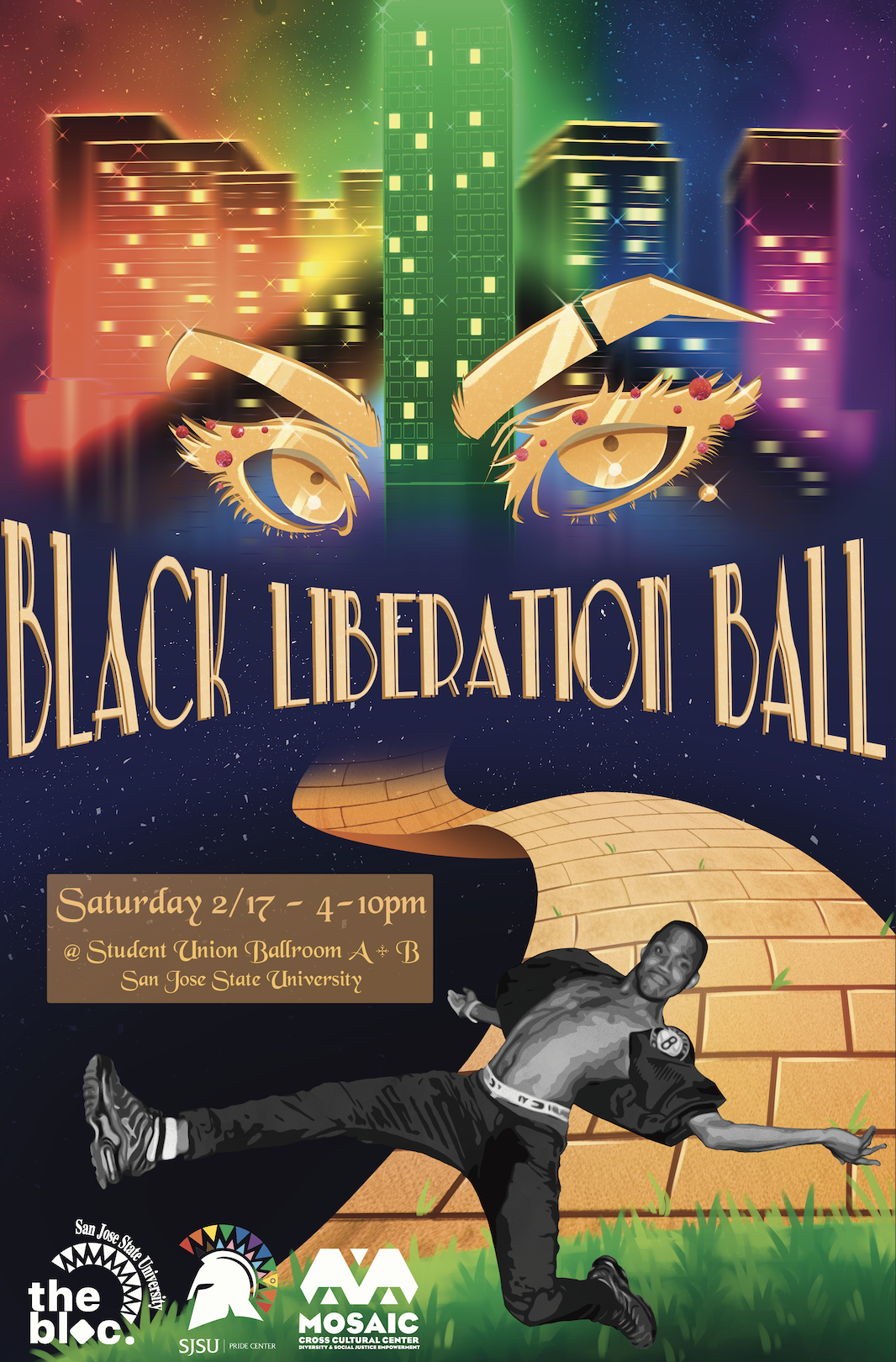 Flyer for Black Liberation Ball