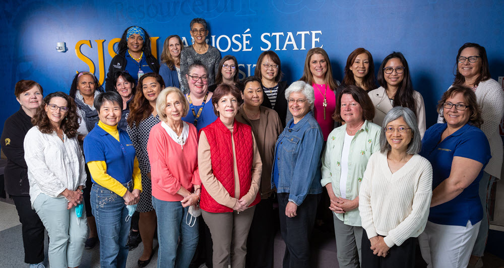 Group photo of some SON faculty members, Spring 2022