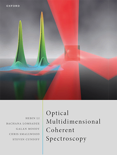 Cover illustration of Christopher Smallwood's spectroscopy book.