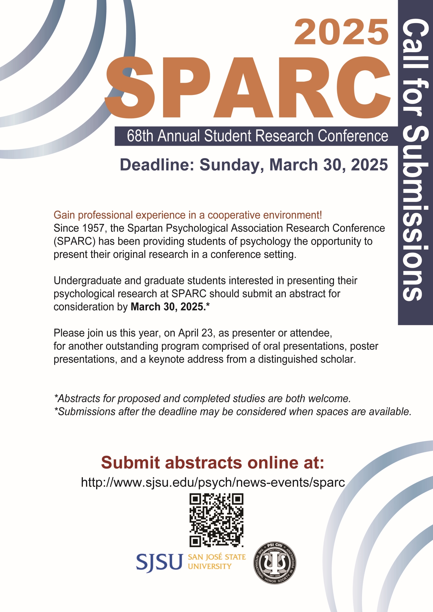 SPARC 2025 Call for Abstracts