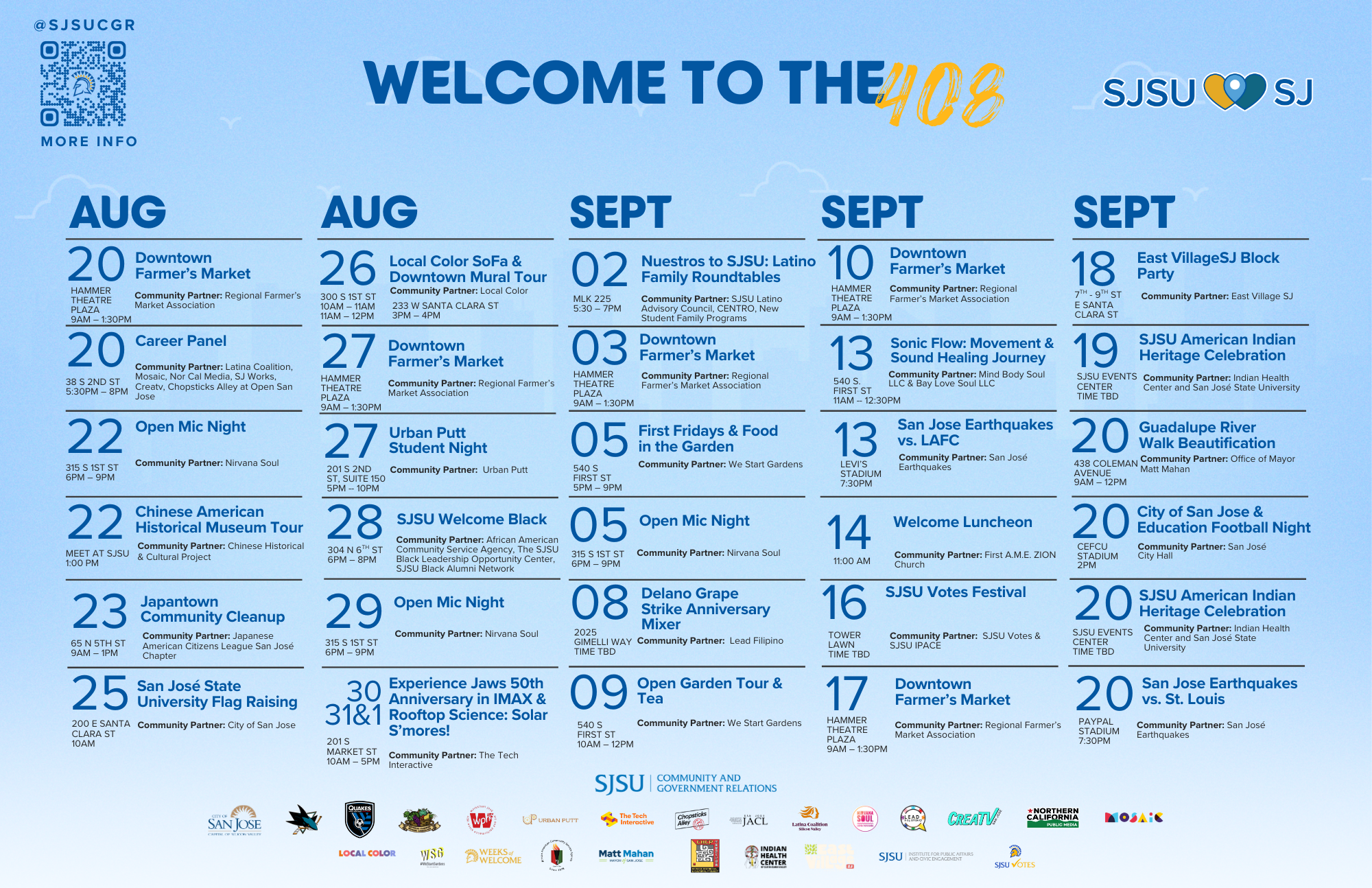welcome to the 408 calendar