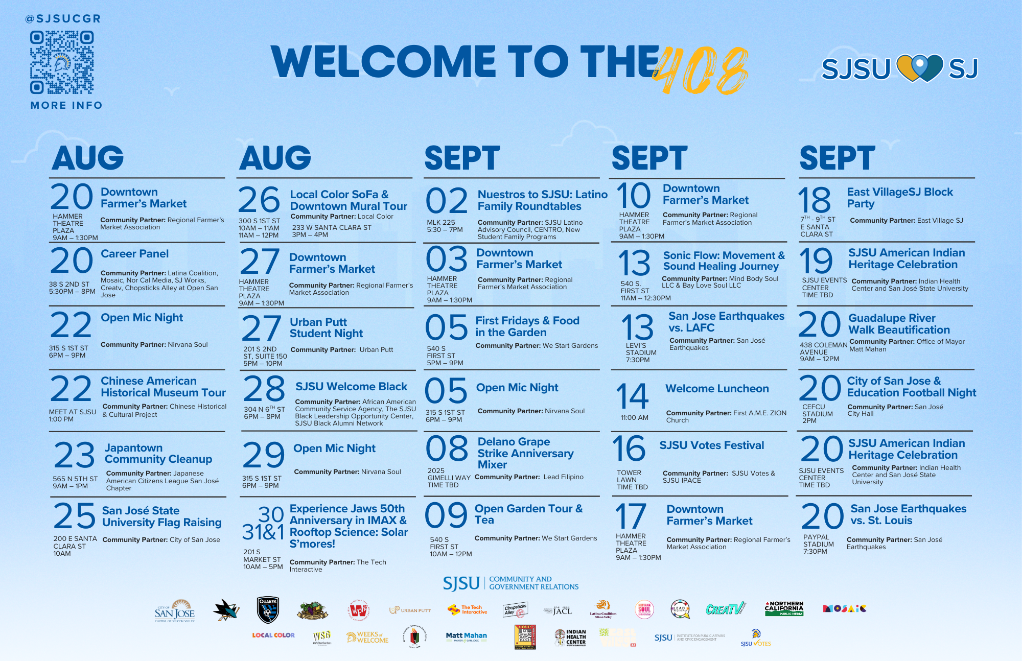 welcome to the 408 calendar
