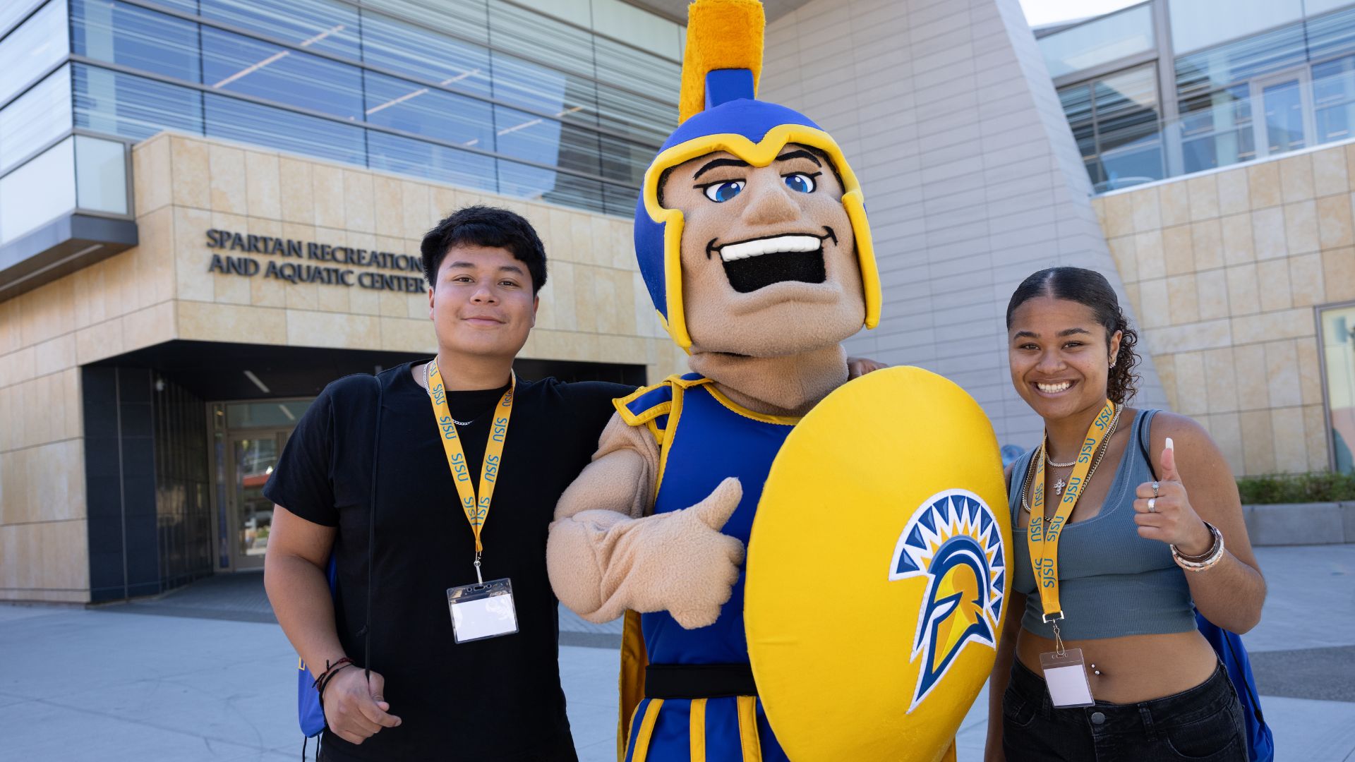 SJSU students at Sparta Camp.