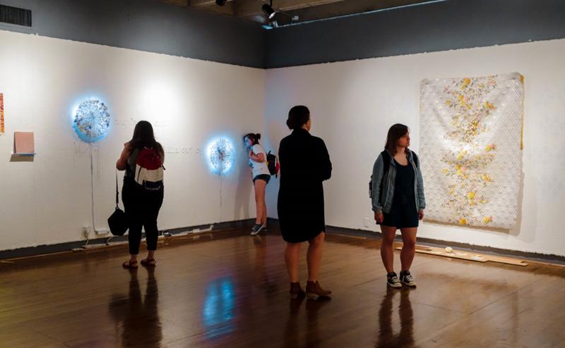 Gallery View, Patricia Ludovici, MFA Spatial Art, Spring '19