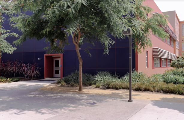 SJSU Art Building, North-East Entrance