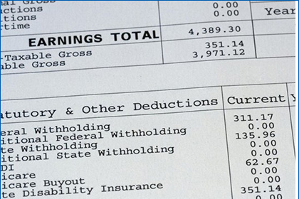 Understanding your Paycheck